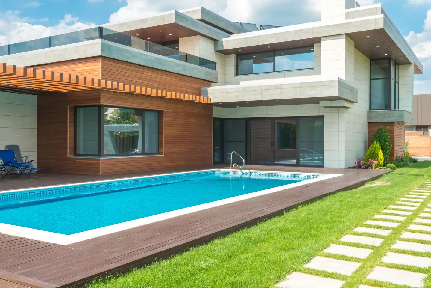 Swimming pool built in Cedar Creek, NSW